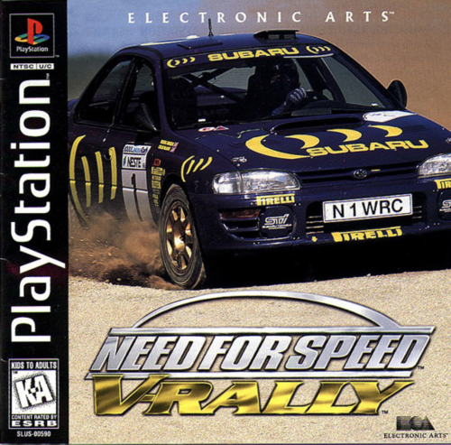Need for Speed - V-Rally (USA) Cover